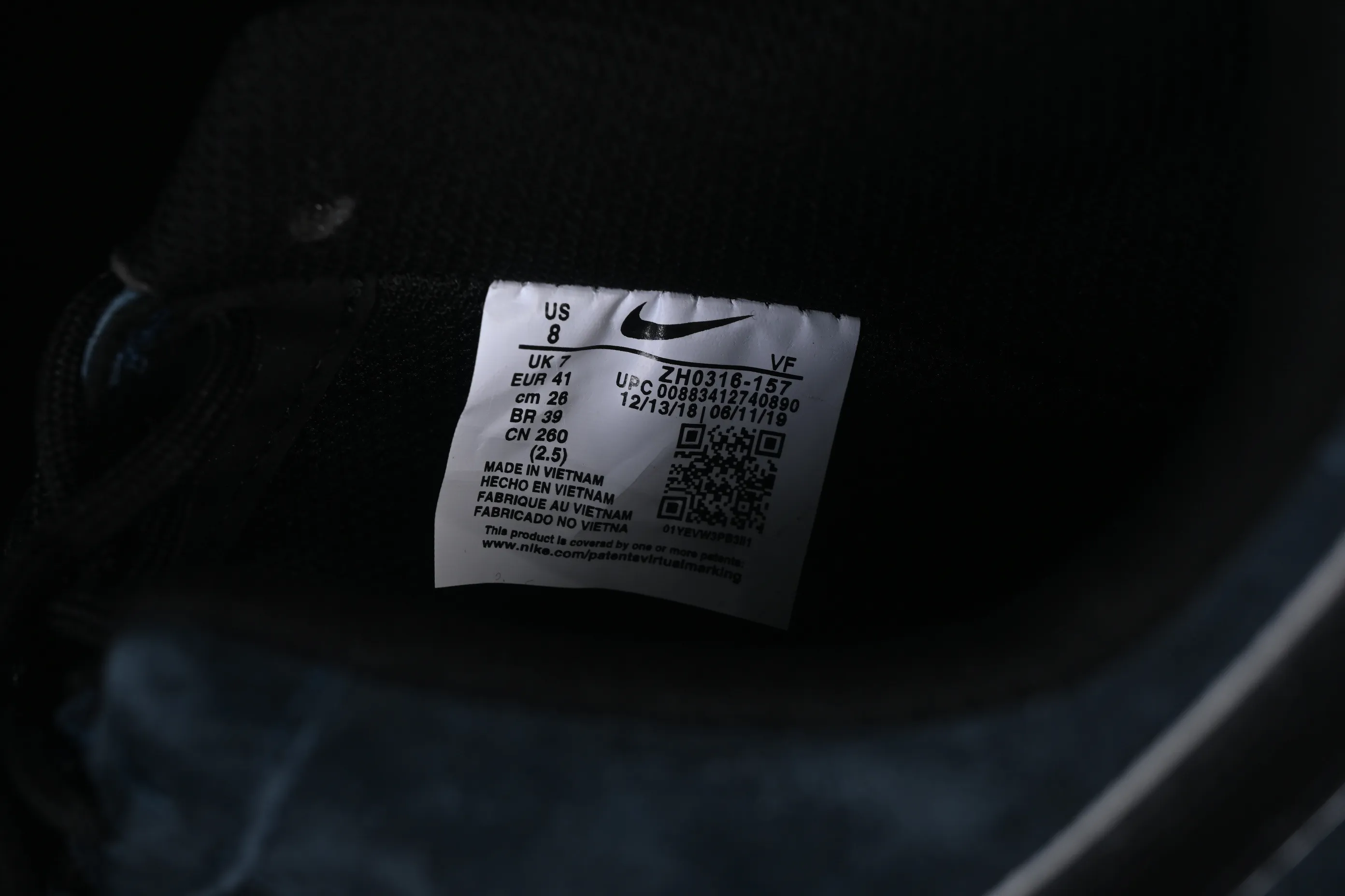 All categories Nk Air Force 1 Air Force series Nk Air Force 1 Low Air Force low-top Nike Air Force 1'07 Low Dark blue black Full suede Air Force low-top casual sneakers ZH0316-157